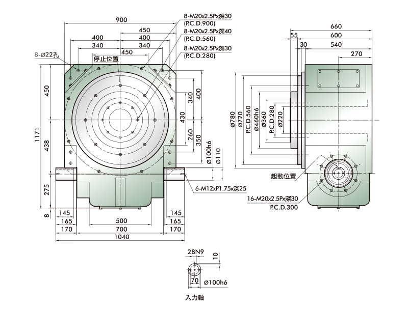 平臺(tái)桌面型分割器 438DT 外型線(xiàn)圖 平臺(tái)桌面型分割器 438DT 外型線(xiàn)圖
